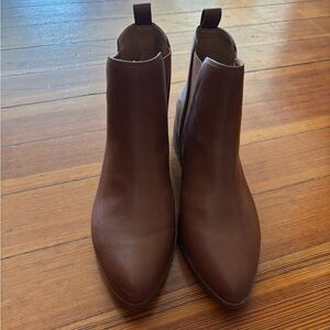 J. Crew Brown Ankle Boots NEW